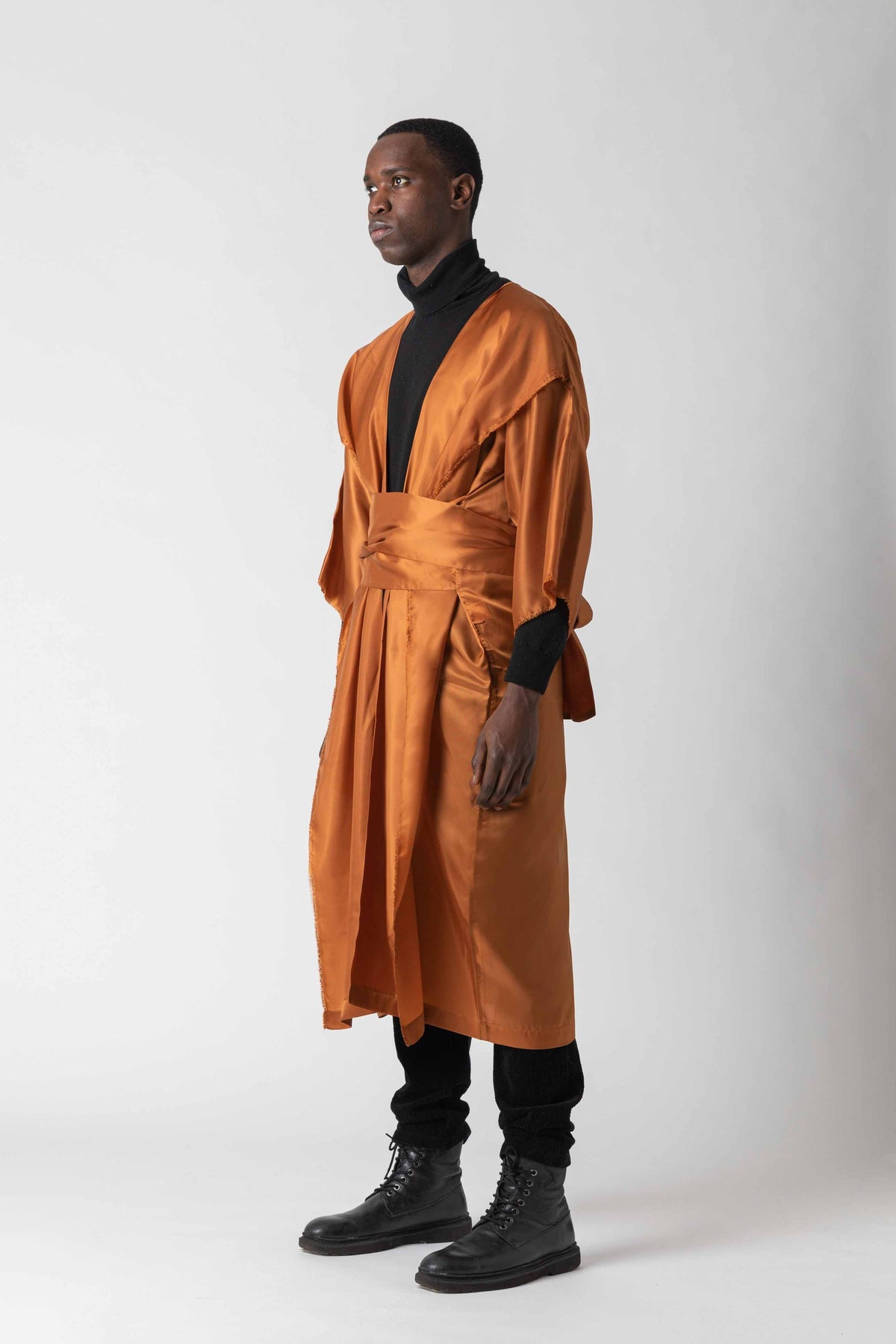 Juban Japanischer Kimono-Wickel | Nachthemd | Zero-Waste | ZEROBARRACENTO