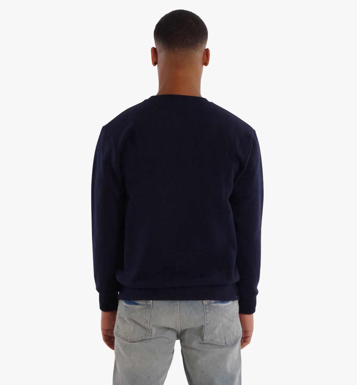 Spoilt Society Crewneck Basic Sweatshirt in Dunkelblau