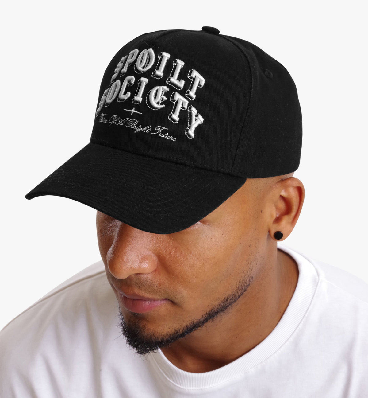 Spoilt Society Vision Cap aus Baumwolle mit 3D-Stickerei