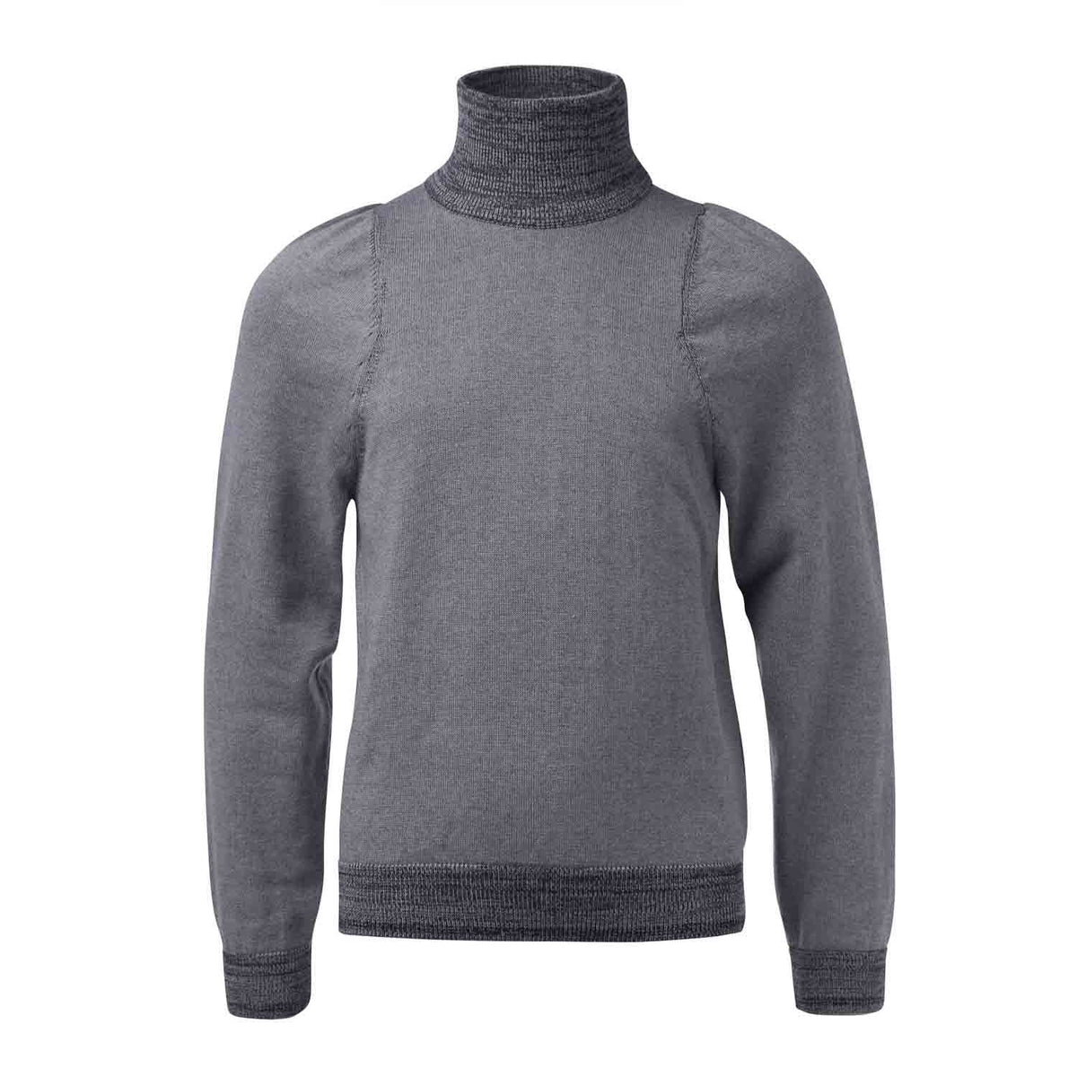Kinder Rollkragenpullover Grau – 100% Baumwolle Unisex | Infantium Victoria