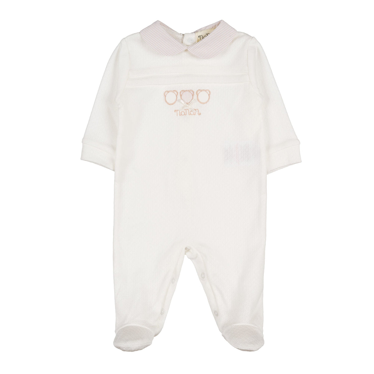 Baby Strampler Bio-Baumwolle Beige | NANAN – Nachhaltig, Weich & Unisex