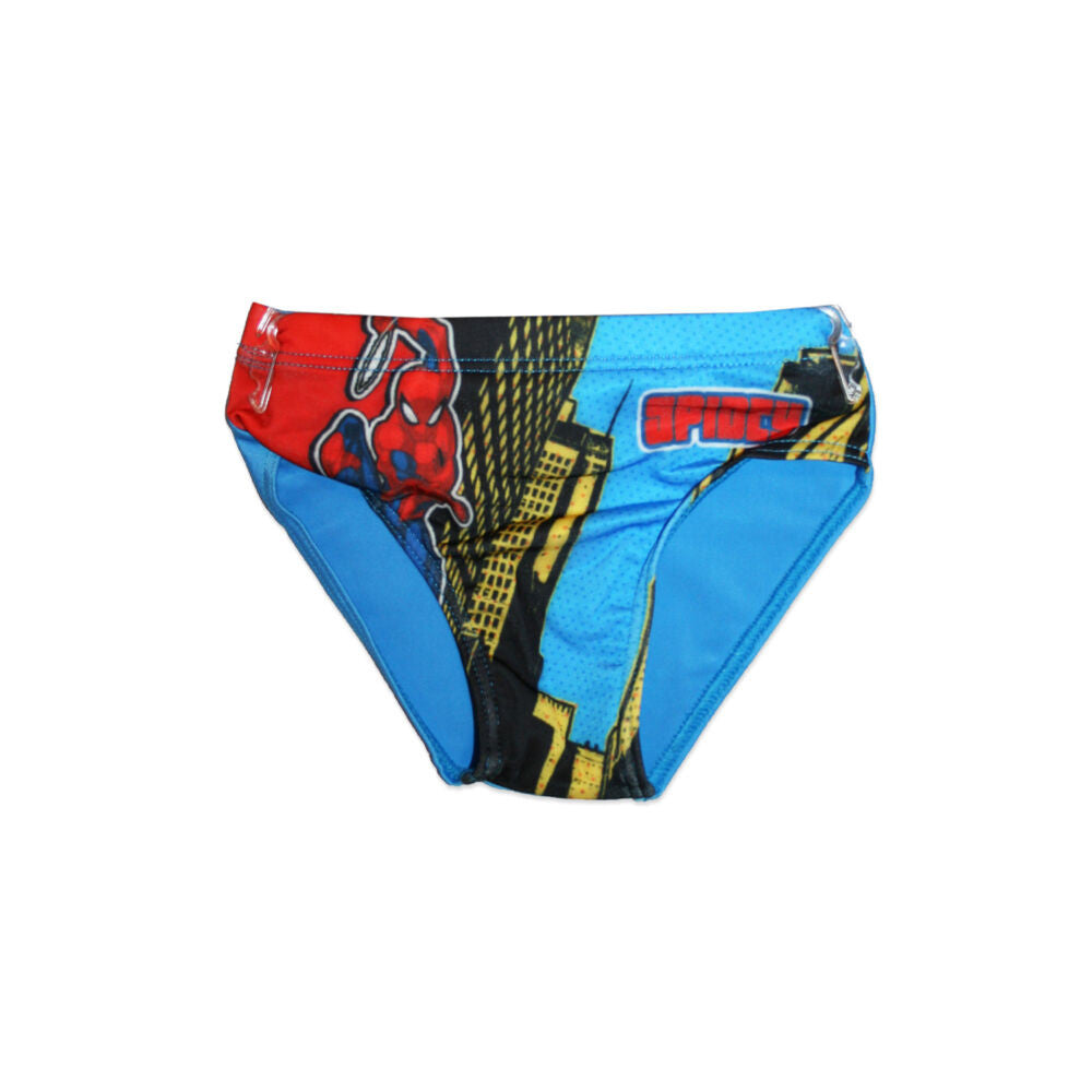 Spiderman Badehose für Jungen – Mittelblau – Gr. 98