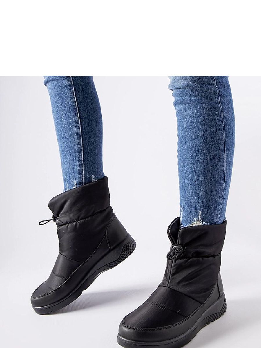 Schneestiefel Damen Jensen Solea 205108 – Schwarz, gefüttert