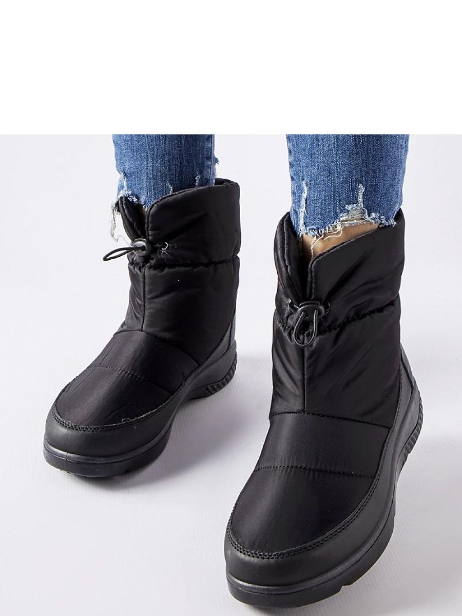 Schneestiefel Damen Jensen Solea 205108 – Schwarz, gefüttert