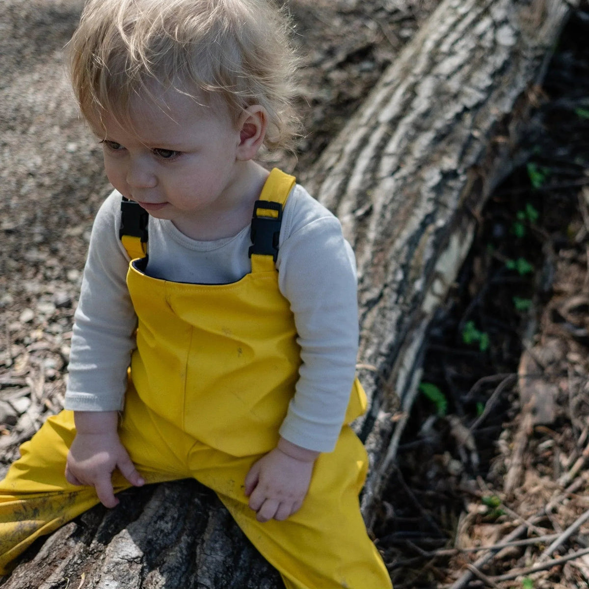 Wasserdichtes Baby- & Kinderkleidungsset – Gelb | Mellow Concept Store