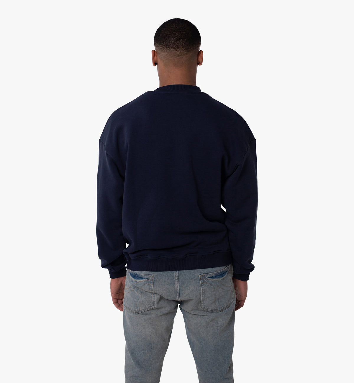 Spoilt Society Nom Oversize-Pullover aus Baumwolle mit handgenähtem Logo