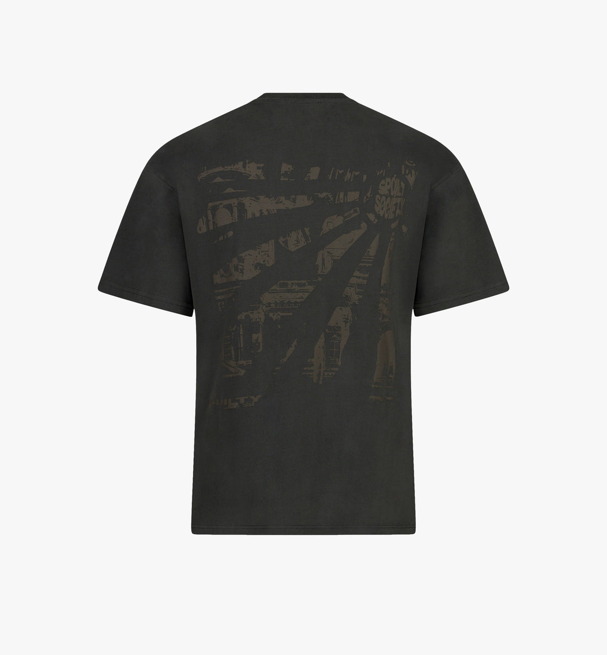 Spoilt Society T-Shirt Guilty (Schuldig) mit 3D-Rückenprint