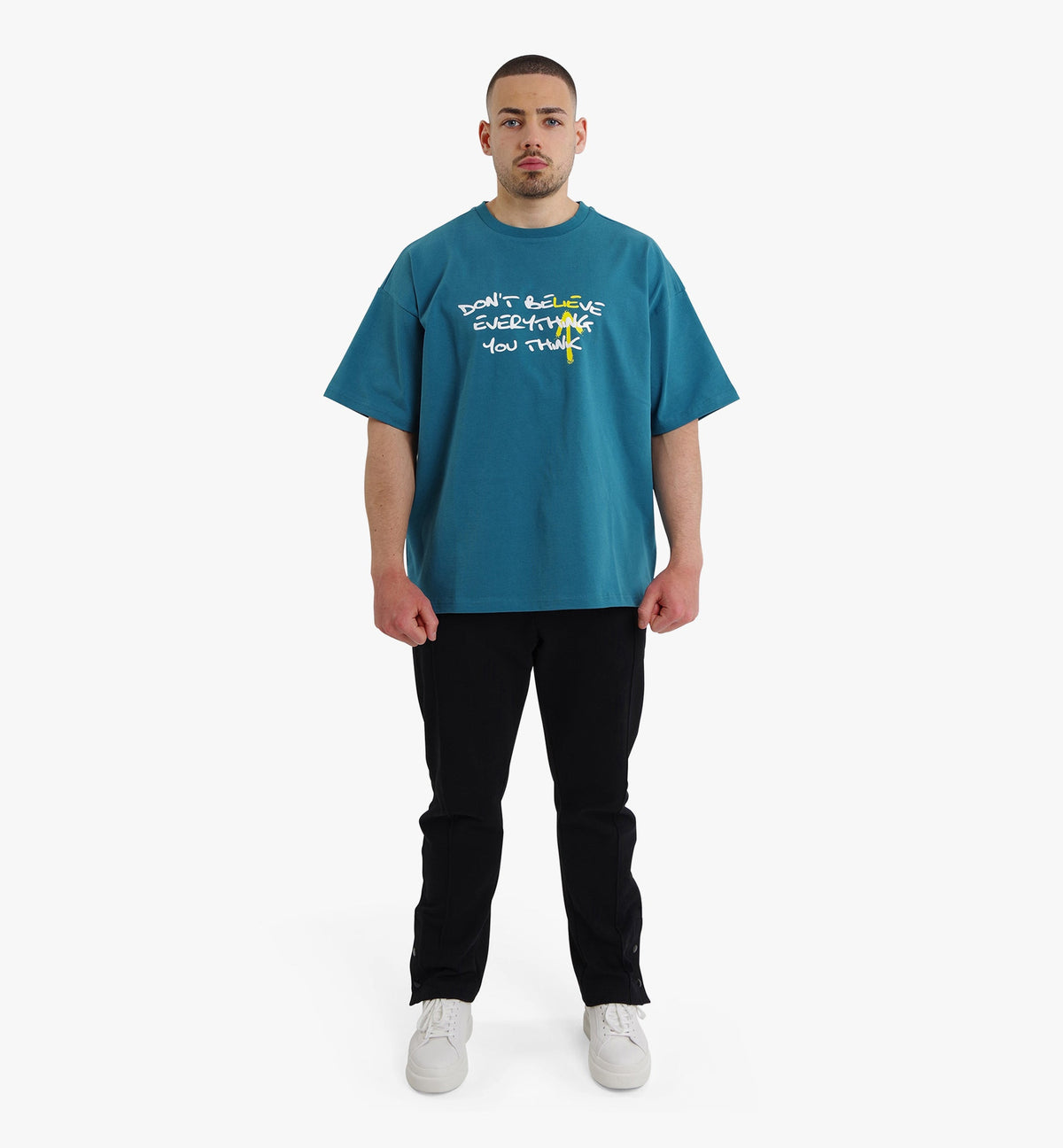 Spoilt Society T-Shirt „Motto“ mit Puffprint