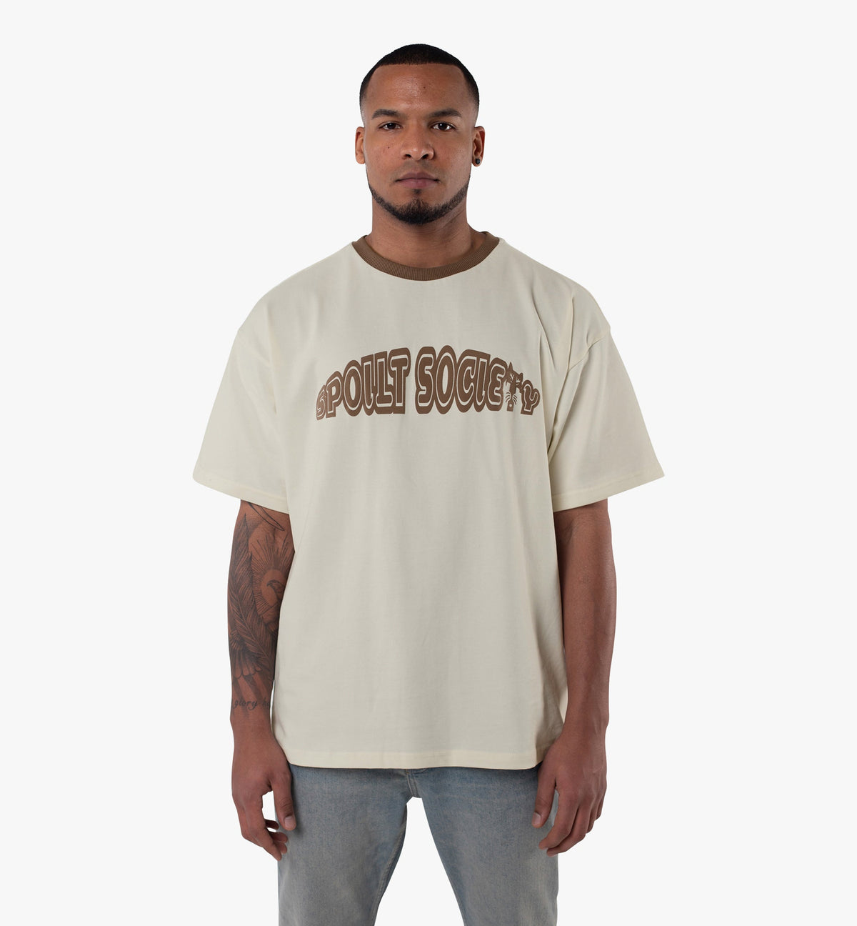 Spoilt Society T-Shirt Tygrys mit Tigerdetail