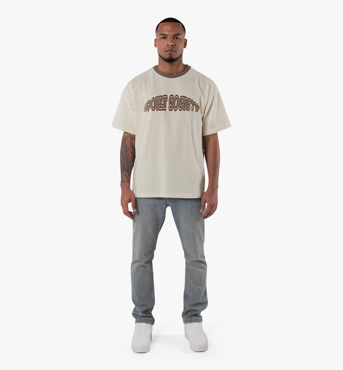Spoilt Society T-Shirt Tygrys mit Tigerdetail