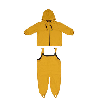 Wasserdichtes Baby- &amp; Kinderkleidungsset – Gelb | Mellow Concept Store