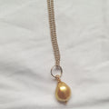 Süßwasserperlen-Halskette Gold – Handgemachte Glocken-Perle | Ifemi Jewels