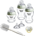 Tommee Tippee Glass Natural Start Babyflasche Starter-Set – 150 ml & 250 ml | Ab Geburt