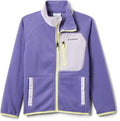 Columbia Fast Trek™ V Kinder-Outdoorsweater mit Vollreißverschluss – Stormwatch / Lavender Pearl