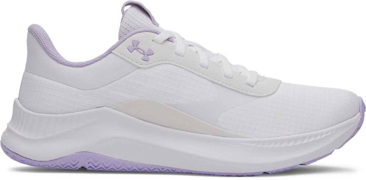 Under Armour UA W Aurora 3 Damen-Sportschuhe – Laufschuh in Weiß/Lila | One Size