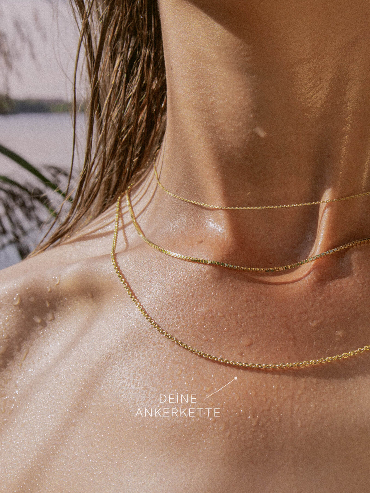 Ankerkette DELICATE Filigran Echtgold
