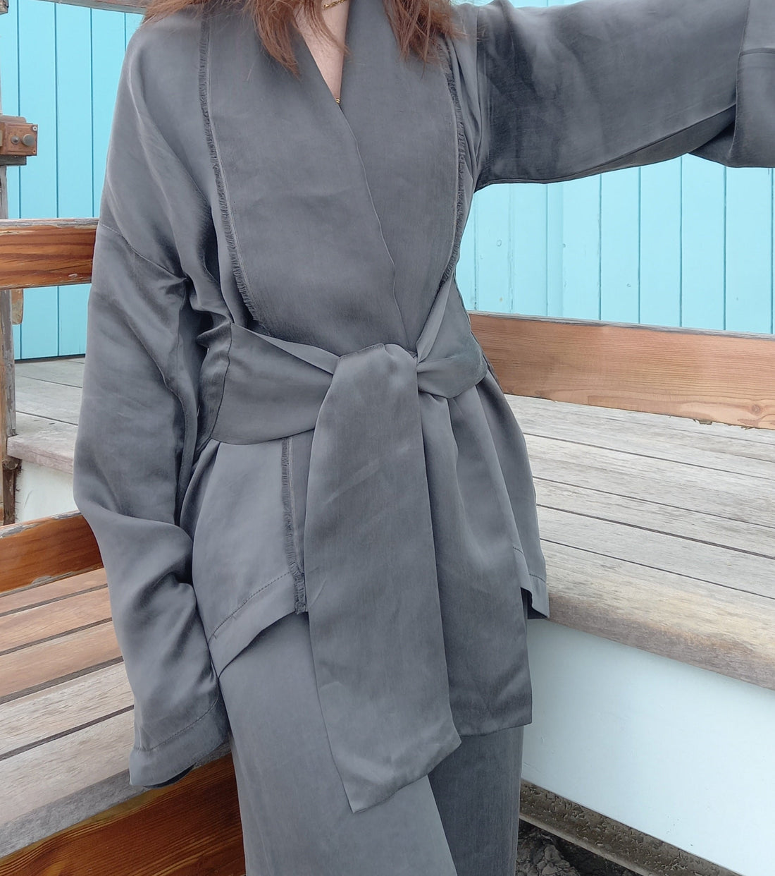 Jinbei Japanischer Hausanzug | Zero-Waste | 7 Farben | ZEROBARRACENTO