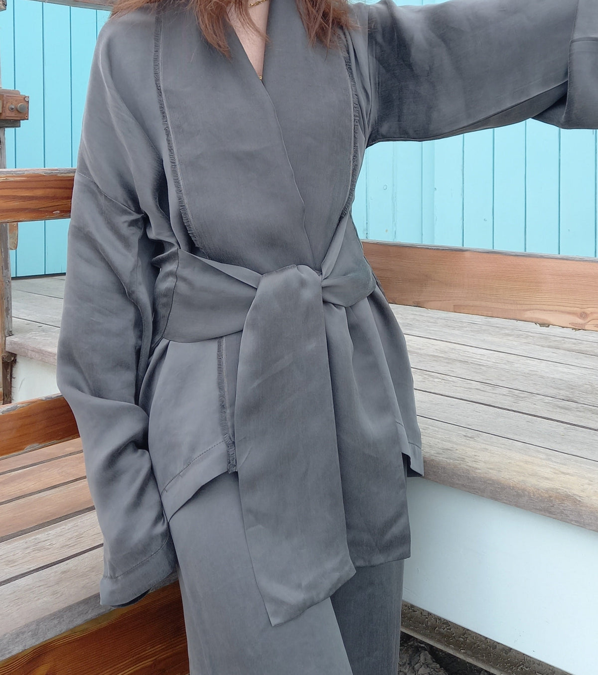 Jinbei Japanischer Hausanzug | Zero-Waste | 7 Farben | ZEROBARRACENTO