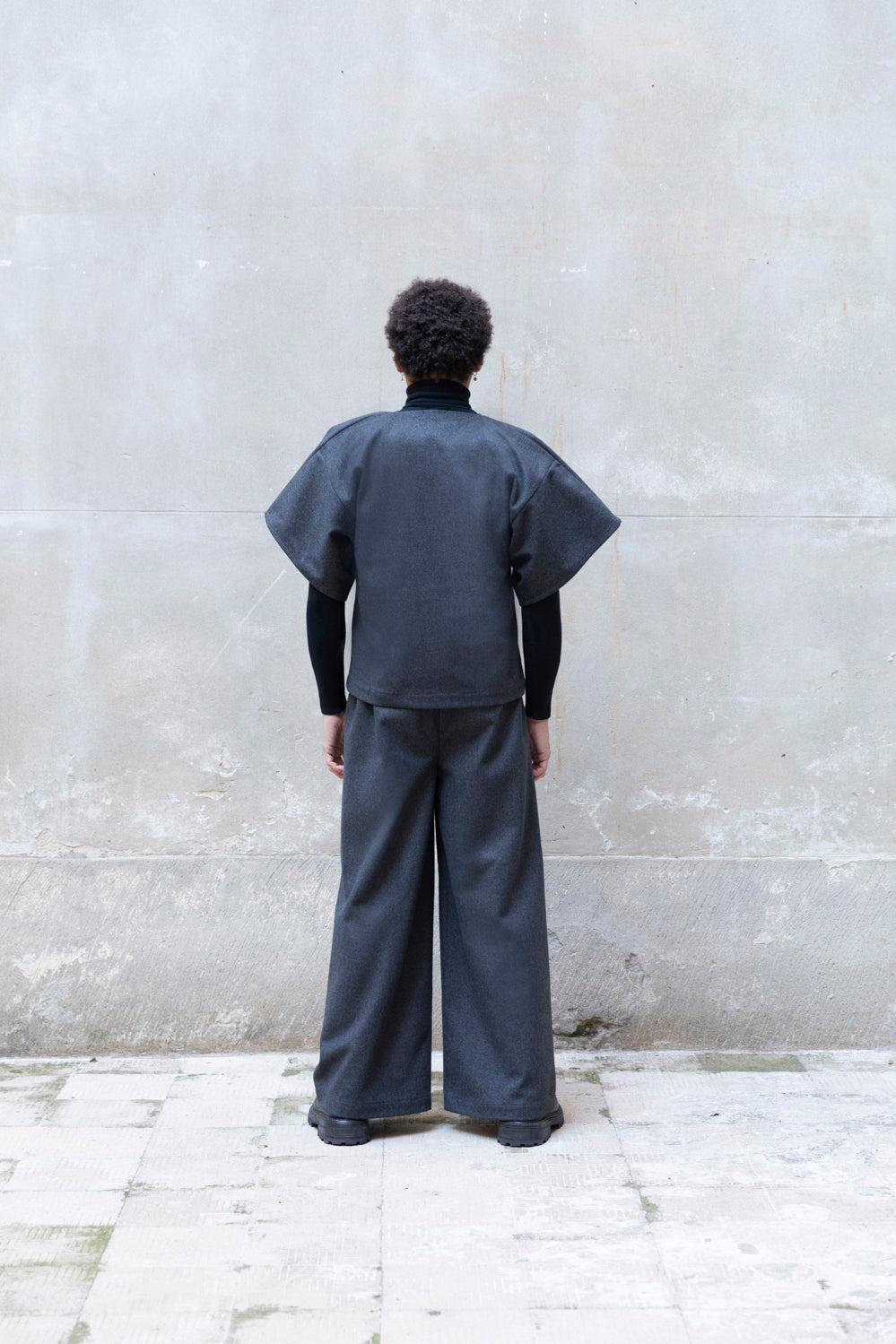 Wide-Leg Hose | Zero-Waste | Handgefertigt in Italien | ZEROBARRACENTO