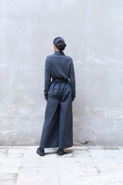 Wide-Leg Hose | Zero-Waste | Handgefertigt in Italien | ZEROBARRACENTO