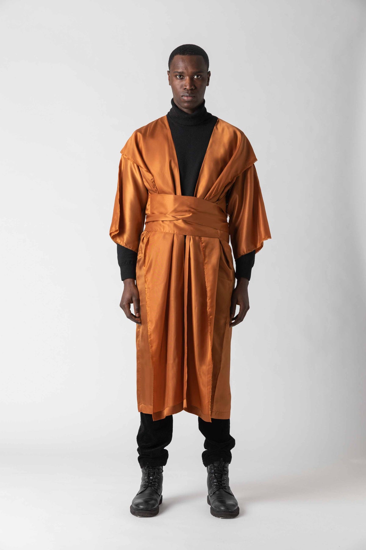 Juban Japanischer Kimono-Wickel | Nachthemd | Zero-Waste | ZEROBARRACENTO