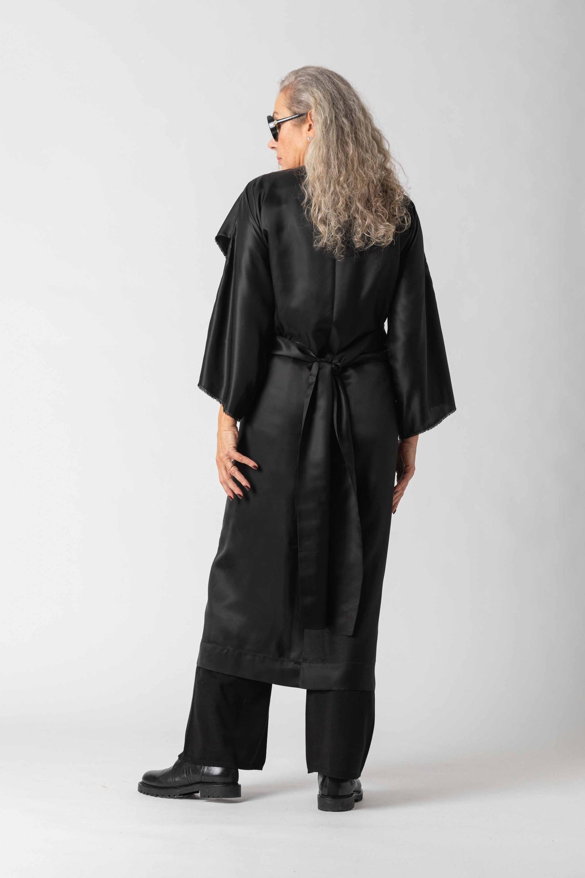 Juban Japanischer Kimono-Wickel | Nachthemd | Zero-Waste | ZEROBARRACENTO