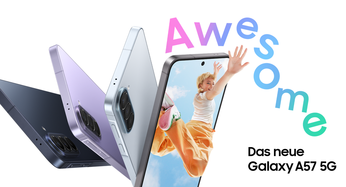Samsung Galaxy A57 5G – 128 GB / 256 GB – Navy / Blue / Purple / Gray