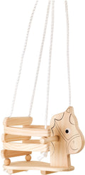 Small foot - wooden horse swing, 145cm
