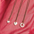 Perlmutt-Herz Anhänger-Halskette – Minimalistisch & Vergoldet | Ifemi Jewels