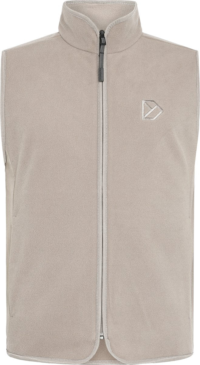 Didriksons Tino USX Weste – Unisex Outdoor-Weste in Aschbraun