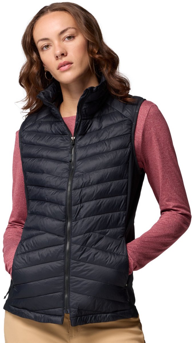 Columbia Powder Pass™ III Hybridweste Damen – Outdoor Body Warmer in Schwarz