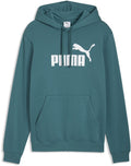 Puma ESS No. 1 Logo Hoodie Fleece – Unisex-Pullover in Emerald Ice | Größe S