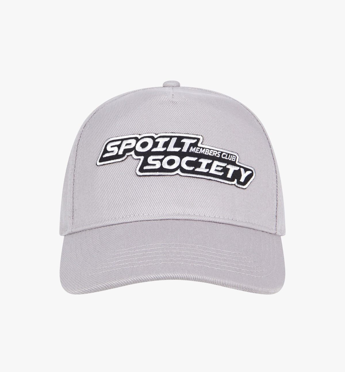 Spoilt Society Members Club Cap in Grau aus Baumwolle