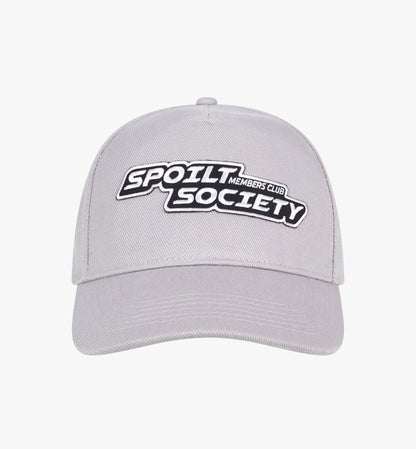 Spoilt Society Members Club Cap in Grau aus Baumwolle