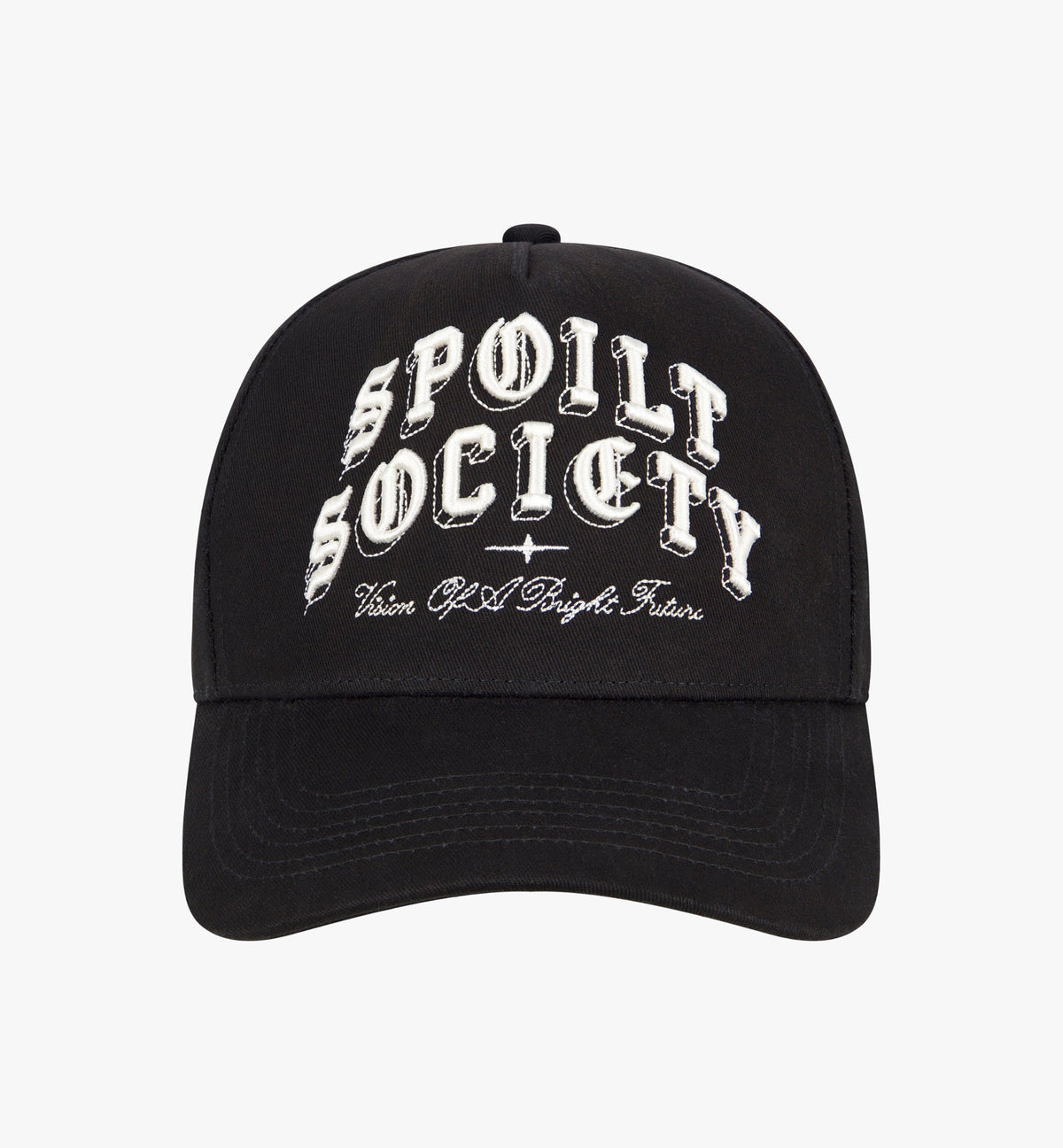 Spoilt Society Vision Cap aus Baumwolle mit 3D-Stickerei