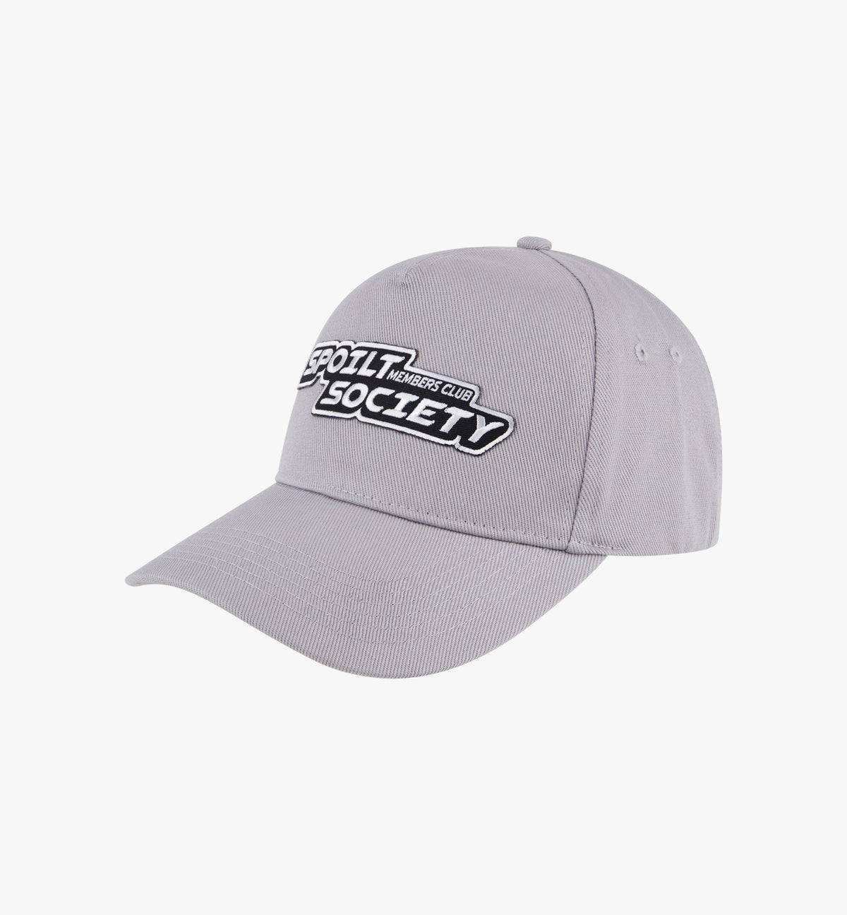 Spoilt Society Members Club Cap in Grau aus Baumwolle