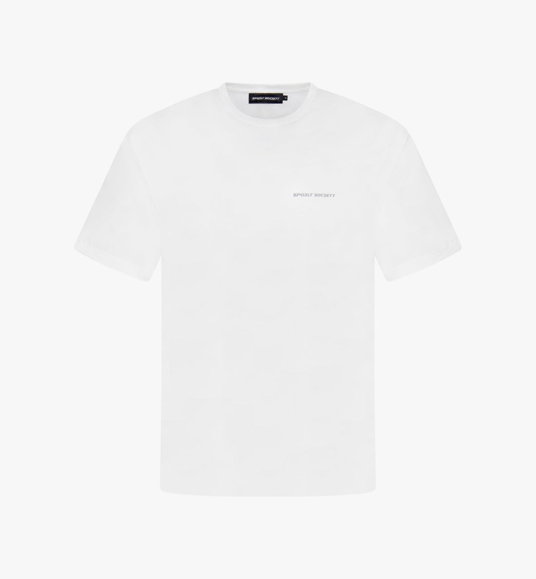 Spoilt Society Basic T-Shirt in Weiß mit Logo
