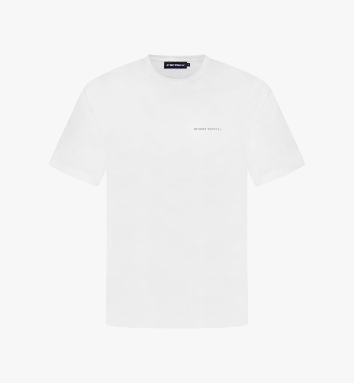 Spoilt Society Basic T-Shirt in Weiß mit Logo
