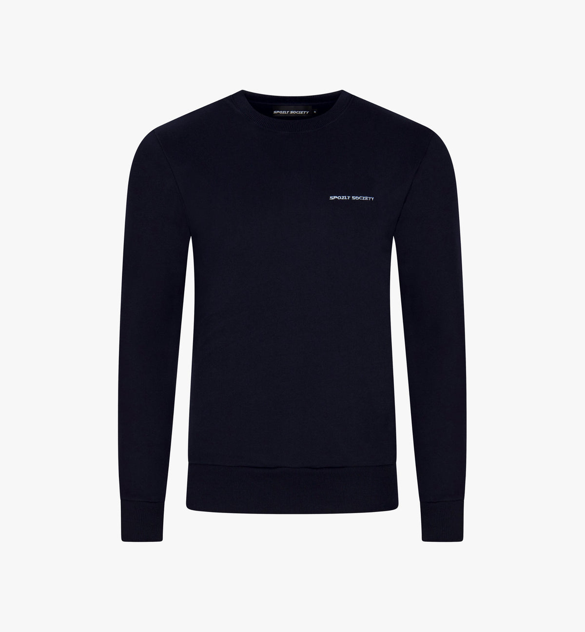 Spoilt Society Crewneck Basic Sweatshirt in Dunkelblau