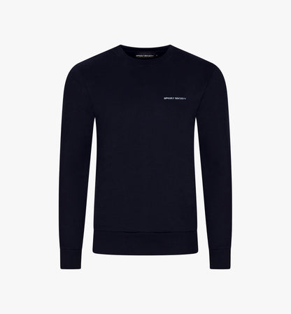 Spoilt Society Crewneck Basic Sweatshirt in Dunkelblau