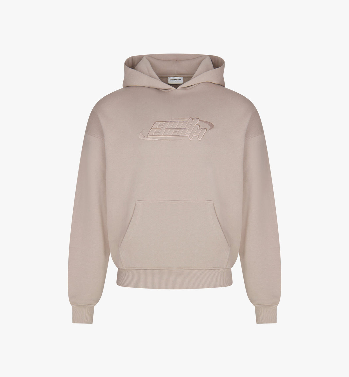 Spoilt Society Y2K Kapuzenpullover aus Baumwolle mit 3D-Logo