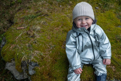 Wasserdichtes Baby- &amp; Kinderkleidungsset – Silber | Mellow Concept Store