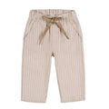 Kinder Leinenhose Beige mit Umschlag | NANAN – Leicht, Edel & Sommerlich