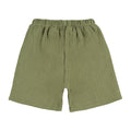 Kinder Set Hemd & Shorts Grün Bio-Baumwolle | NANAN – Nachhaltig & Stylisch