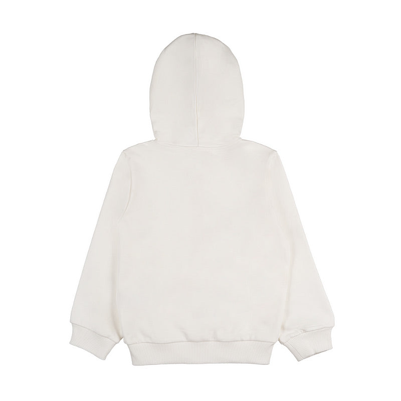 Kapuzenpullover Cremeweiß mit Zip – NANAN