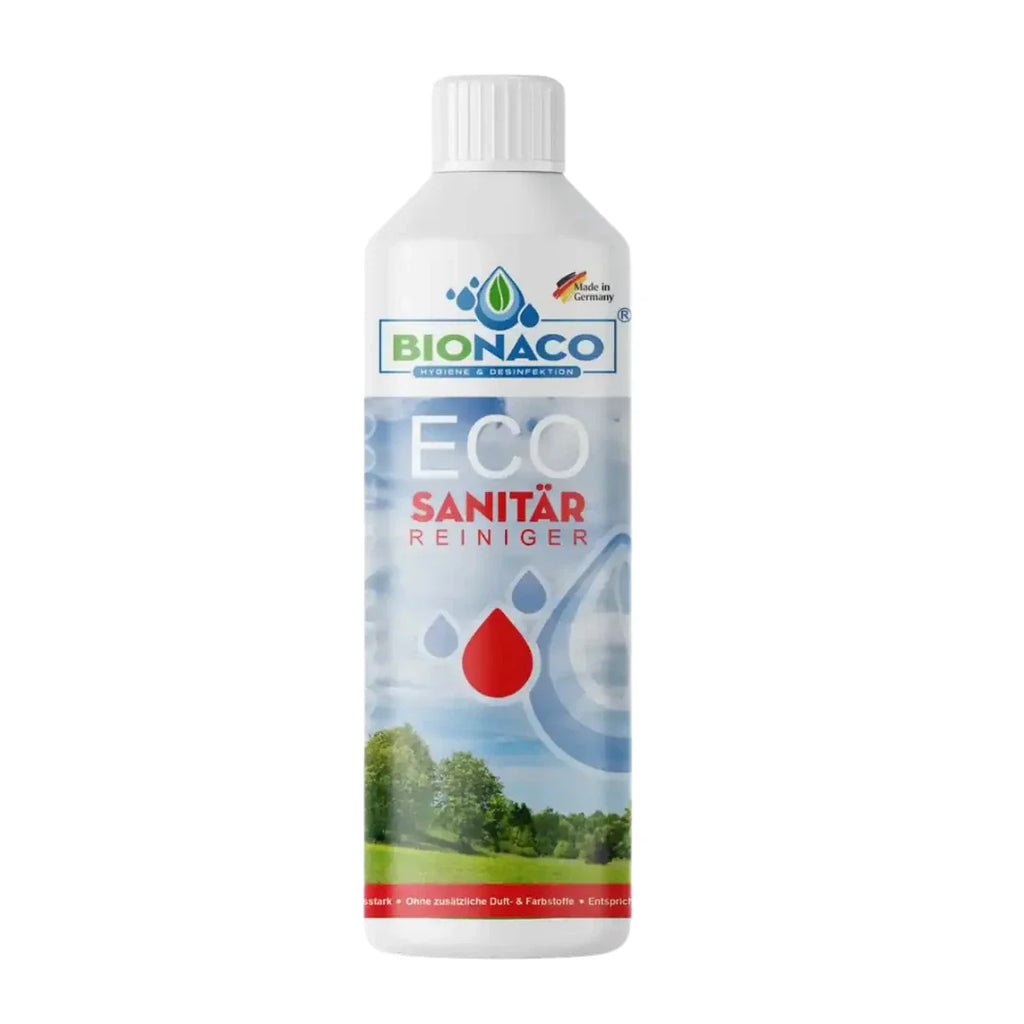 ECO Sanitär Reiniger Konzentrat | 1 Karton = 12 × 1000 ml | Bionaco Reinigung