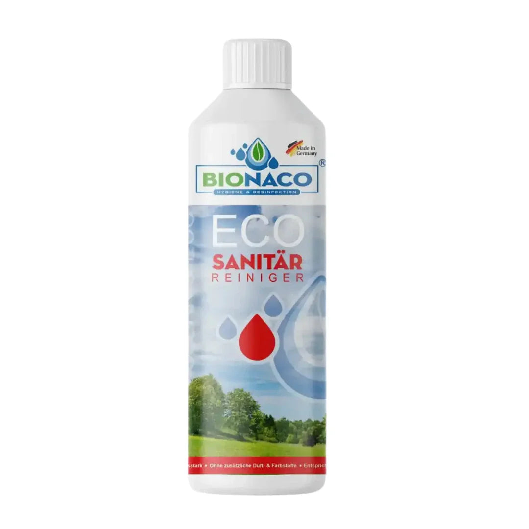 ECO Sanitär Reiniger Konzentrat | 1 Karton = 12 × 1000 ml | Bionaco Reinigung