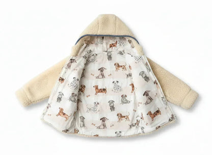 Kinder-Wolljacke aus Schurwolle – Blau | Baby &amp; Kinder 6M–13J