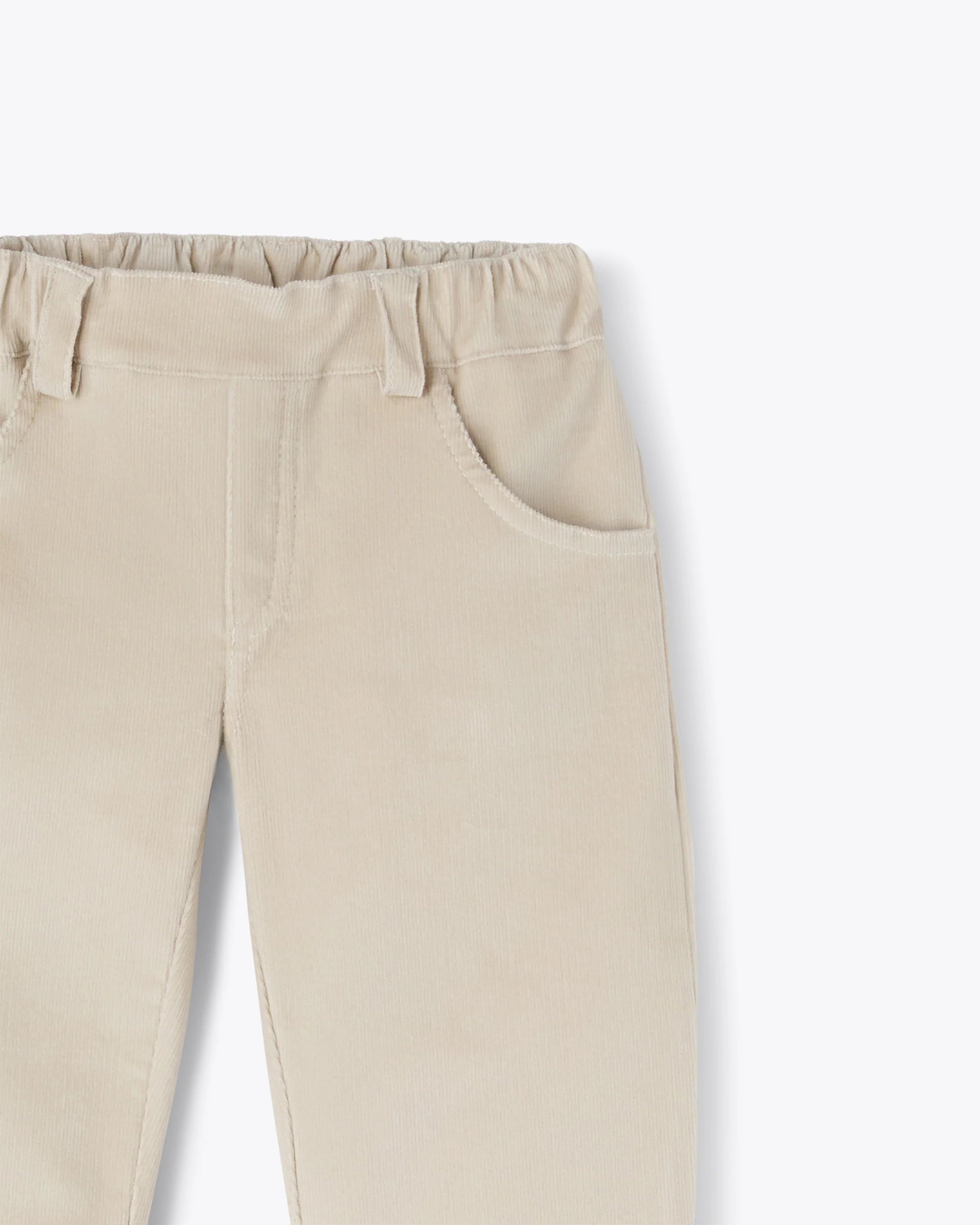 Kinder Cordhose Beige 5-Pocket | NANAN – Weich, Warm & Stylisch
