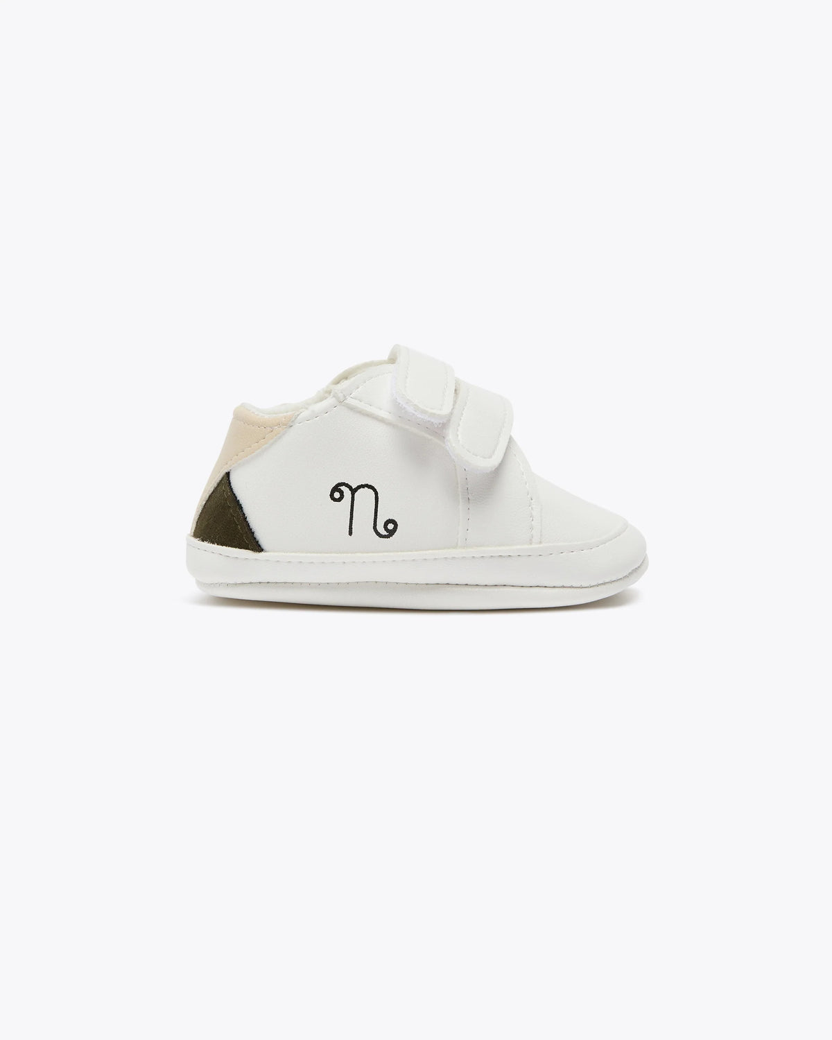 Baby Sneaker Weiß mit Klettverschluss | NANAN – Stylisch &amp; Bequem